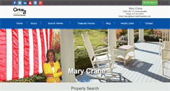 Desktop Screenshot of marycraneproperties.com
