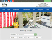 Tablet Screenshot of marycraneproperties.com